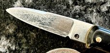 Rare Miniature Ackermannchen Switchblade Knife, INOX Over Patent, By Donimo Mazzoli In Italy 