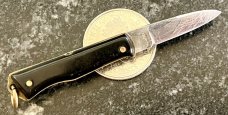 Rare Miniature Ackermannchen Switchblade Knife, INOX Over Patent, By Donimo Mazzoli In Italy 