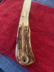 RARE ALCAS STAG LOCKBLADE