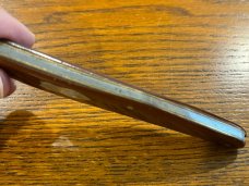 Fight'n Rooster Ltd Ed 1987 "Sweet Georgia Brown" Knife w/Synthetic Scales SN#174 Germany