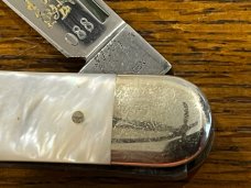 Fight'n Rooster Ltd Ed 1981 "Fort City Knife Collectors" Whittler w/MOP Scales SN#088 Germany