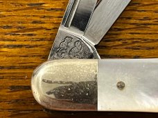 Fight'n Rooster Ltd Ed 1981 "Fort City Knife Collectors" Whittler w/MOP Scales SN#088 Germany