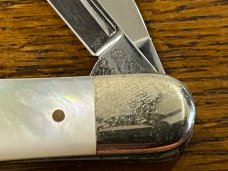 Fight'n Rooster Ltd Ed 1981 "Fort City Knife Collectors" Whittler w/MOP Scales SN#088 Germany