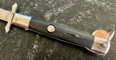 Rizzuto Estileto Milano Korea Clone Batwing Swing Guard Switchblade Knife  