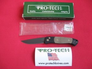 Pro-Tech Rare Brend Auto #2 - First Production ProTech Switchblade Knife - New In Box !