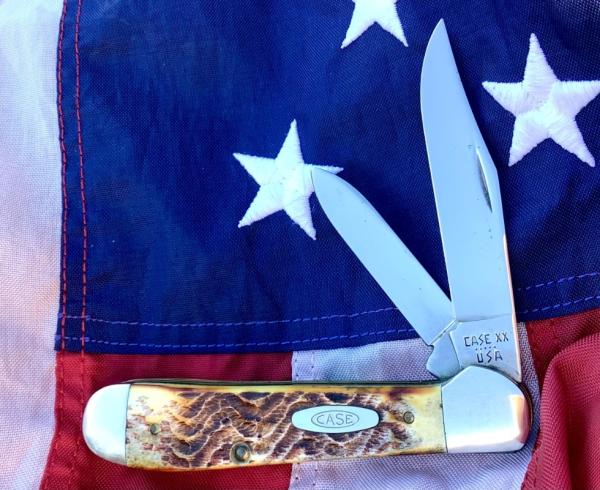 Case xx 1985 Copperhead Knife Mdl# 5249 With Nice Second Cut Stag Handles -NOS Case xx 1985 Copperhead Knife Mdl# 5249 With Nice Second Cut Stag Handles -NOS