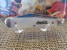 Case XX 2001 Pearl Christmas Edition Coca-Cola Santa  Half Coke Bottle Pattern # 8225 1/2  SS