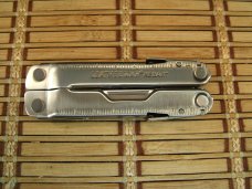 LEATHERMAN REBAR MULTI-TOOL NEW UNUSED NEVER CARRIED PORTLAND, OR USA MADE 17 TOOLS W/LEATHER SHEATH
