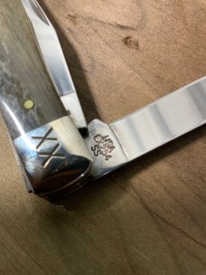 Case XX EX254 SS Giraffe 2019 Smooth Bone Trapper  