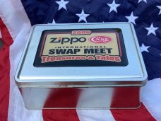 2006 Case xx Swap Meet Barlow w/ Brown to Black Bone Handles, zippo lighter +Hat Pin -NOS & Mint