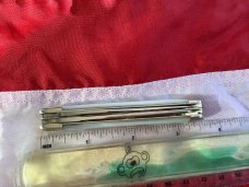 Case xx 1982 Mini Trapper Knife (8207 SPSS) Flashy/Fiery Mother of Pearl  Handles -NOS & A Beauty!