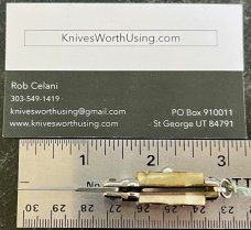 Miniature Italy Switchblade Knife, Inox Mark, Older Style, Great Stag, Original Box, New