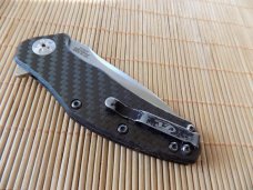 Zero Tol. #0770CF Assisted USA knife, carbon fiber handles.