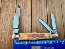 Robeson Mastercraft by Queen Fiddle Back Whittler Stag