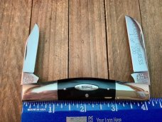 Marbles MSA Gladstone MI by Queen Under Dave Shirley 2 Blade Congress Buffalo Horn 2003