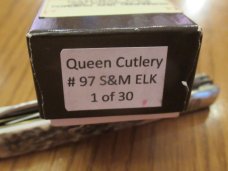 Schatt & Morgan 1 of 30 File & Wire Series 8 Deluxe Pint Elk Barlow Pattern # 032197