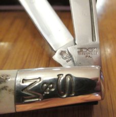 Schatt & Morgan 1 of 30 File & Wire Series 8 Deluxe Pint Elk Barlow Pattern # 032197
