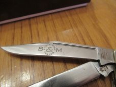 Schatt & Morgan 1 of 30 File & Wire Series 8 Deluxe Pint Elk Barlow Pattern # 032197