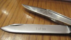 Schatt & Morgan 1 of 30 File & Wire Series 8 Deluxe Pint Elk Barlow Pattern # 032197