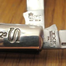 Schatt & Morgan 1 of 30 File & Wire Series 8 Deluxe Pint Elk Barlow Pattern # 032197