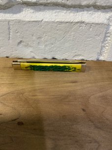 Case XX USA 2002 6185 Lemon Lime Bone Doctors Knife  