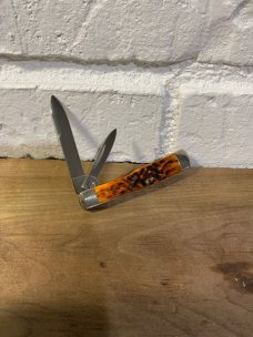 Case XX 6215 USA GunStock Burnt Orange Bone  