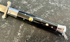 Rizzuto Estileto Milano Swing Guard Switchblade Knife, Damaged Handle & Bail  
