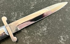 Rizzuto Estileto Milano Swing Guard Switchblade Knife, Damaged Handle & Bail  