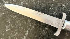 Rizzuto Estileto Milano Mustach Swing Guard Switchblade Knife, Used 