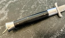 Rizzuto Estileto Milano Mustach Swing Guard Switchblade Knife, Used 