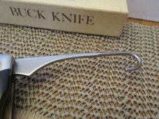 Buck Pre Date Code Rough Saw Cut Black Delrin Bird Knife Model #321