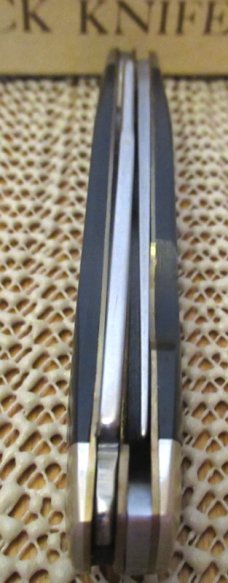 Buck Pre Date Code Rough Saw Cut Black Delrin Bird Knife Model #321
