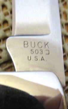 Buck 2000 Prince Folding Lock Back Model 503