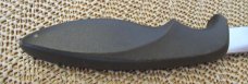 Gerber 1970 Armorhide finish Finger Groove Fixed Blade Mode Shorty