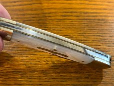 Fight'n Rooster Ltd Ed 1990 International Cutlery Club Canoe Knife w/MOP Scales SN#065 Germany