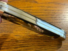 Fight'n Rooster Ltd Ed 1985 "Tennessee Kentucky Knife Club" Cigar w/Celluloid Scales SN#079 Germany
