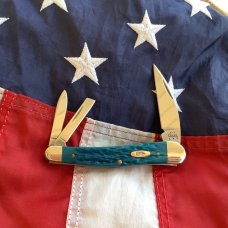 2004 Case xx Whittler (6355 WH) with Blue Bone Handles