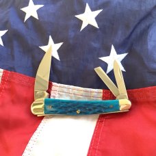 2004 Case xx Whittler (6355 WH) with Blue Bone Handles