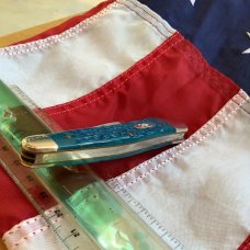 2004 Case xx Whittler (6355 WH) with Blue Bone Handles