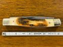 "Rancher" 2-Blade Muskrat Knife w/Jigged Bone Scales Japan 