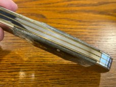 Parker 1995 Greatest Knife Show On Earth Display Award 2-Blade Trapper Knife w/Jigged Bone Scales 