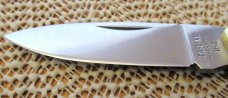 Case XX 1981 Smooth PakKwood Handle Folding Lock Back Pattern # P10051L SSP