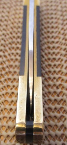 Case XX 1981 Smooth PakKwood Handle Folding Lock Back Pattern # P10051L SSP