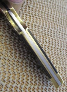 Case XX 1981 Smooth PakKwood Handle Folding Lock Back Pattern # P10051L SSP