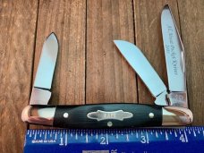 Canal Street Cutlery Stockman AAPK 2009 Annual Club Knife Ebony