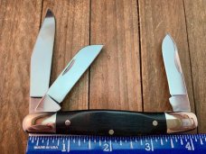 Canal Street Cutlery Stockman AAPK 2009 Annual Club Knife Ebony