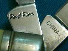 VINTAGE ROUGH RIDER TESTED RR SHARP CONGRESS FOLDING POCKET KNIFE KNIVES OLD