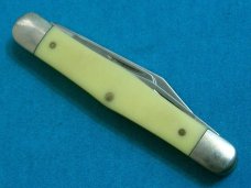 CAMILLUS NEW YORK USA YELLO JAKET 72 YELLOW JACKET SWELL CENTER STOCKMAN FOLDING POCKET KNIFE KNIVES