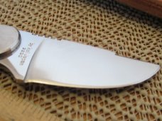 Kershaw Discontinued Fixed Blade Bear Scrimshaw of a Bear & Cubs Model # 2230