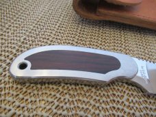 Kershaw Discontinued Fixed Blade Bear Scrimshaw of a Bear & Cubs Model # 2230